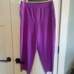 Athleta Brooklyn Heights Lightweight Pull On Pants in Lilac - Size 10